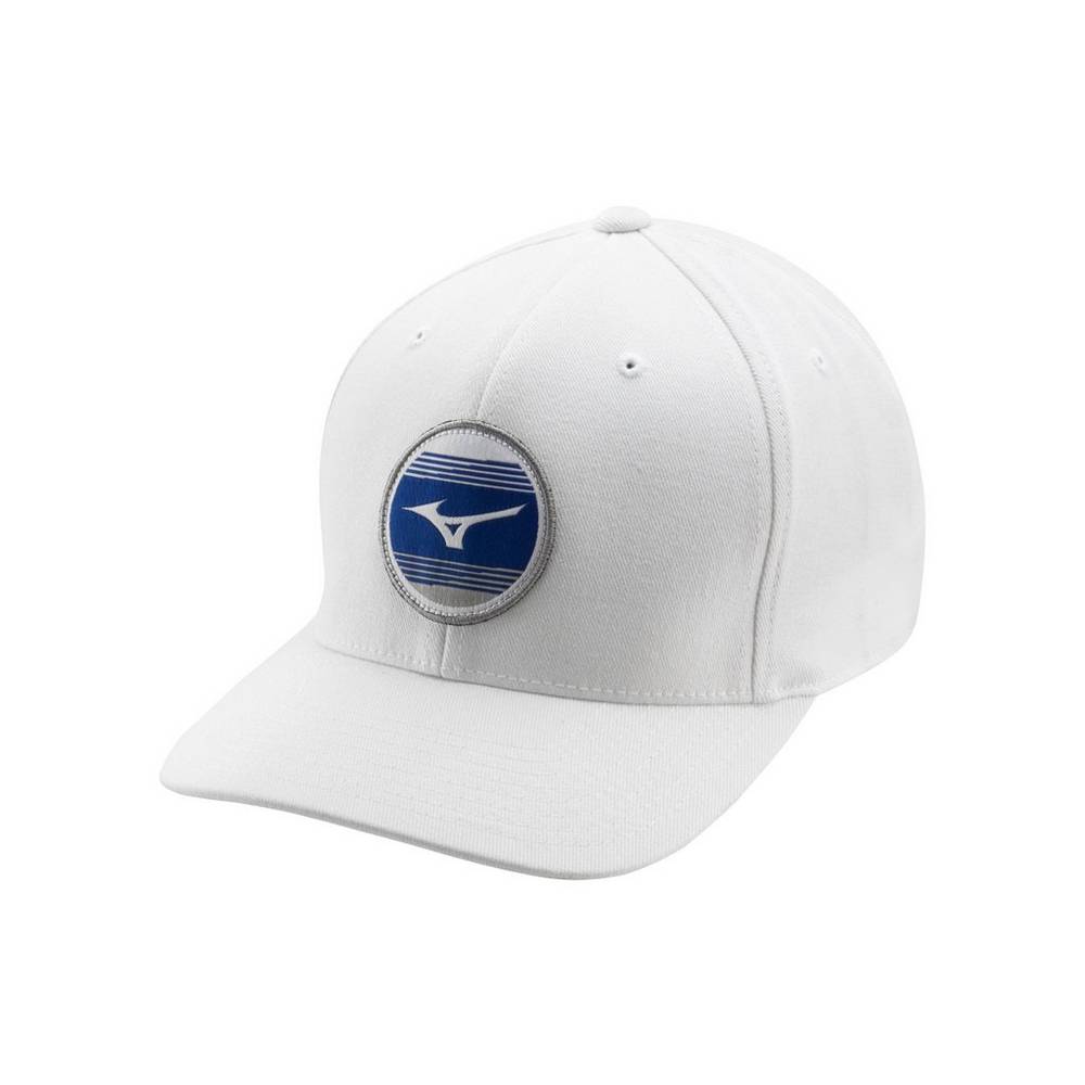 Mizuno 919 Snapback Férfi Kalapok Fehér VLB346180